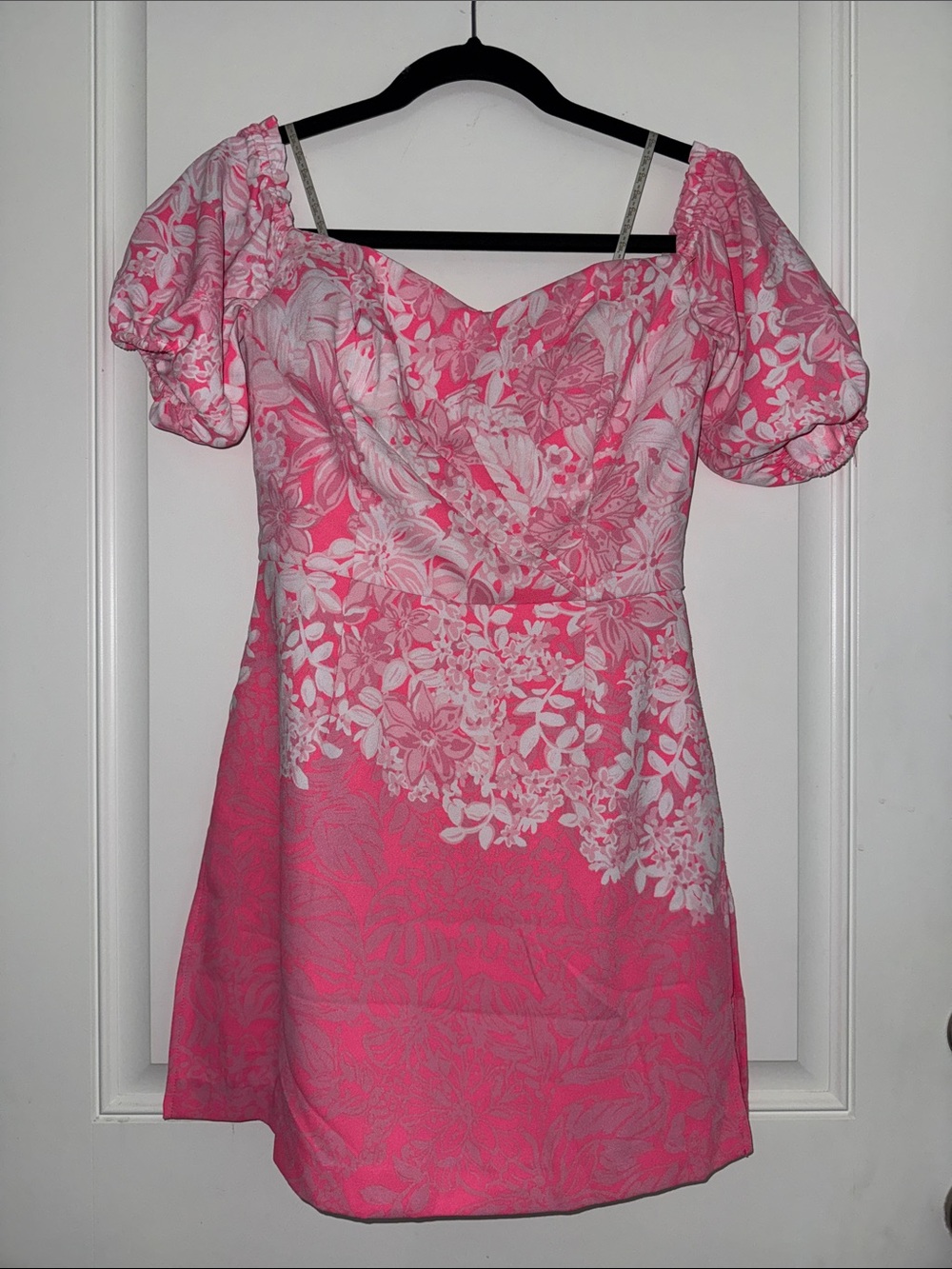 Lilly Pulitzer Winola off the shoulder Romper looks like a dress size 0 like new